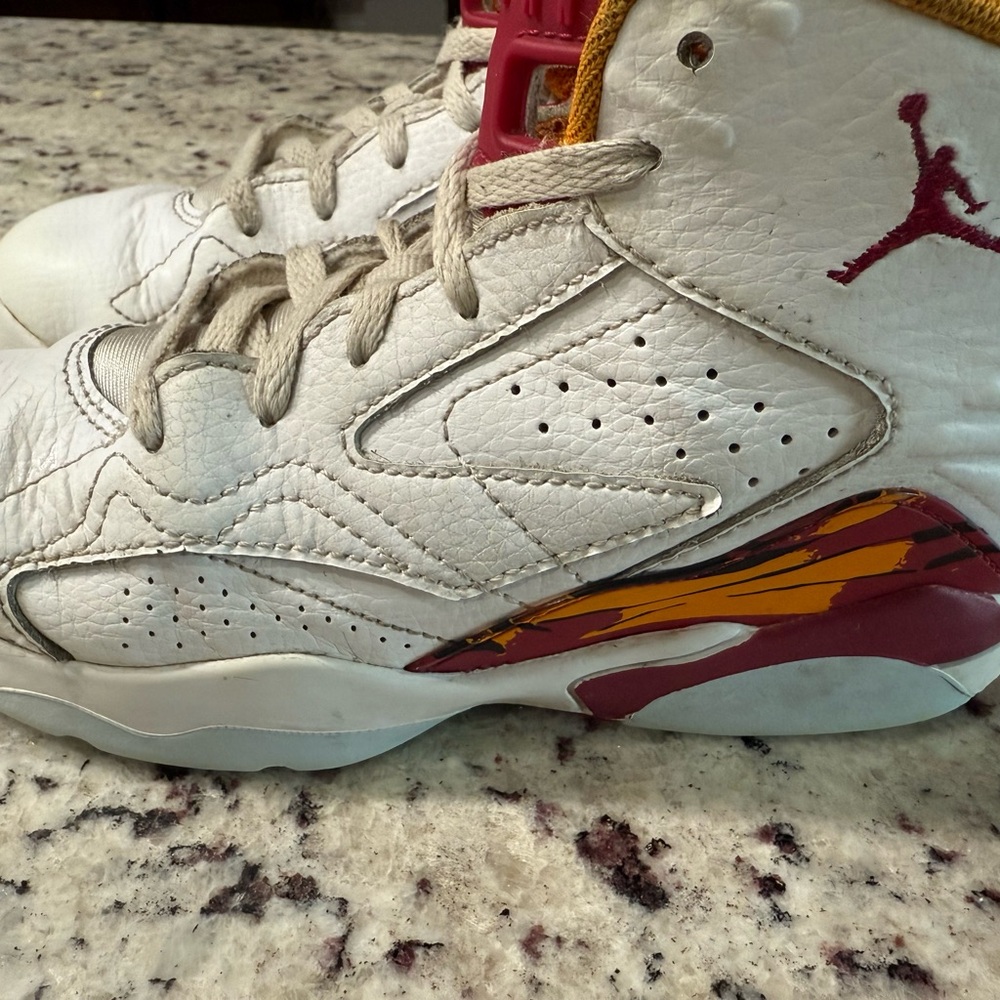 Jordan Kids Sneakers - White, Red, Yellow